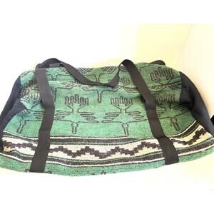 Peruvian alpaca wool satchel, hand woven Duffle Bag